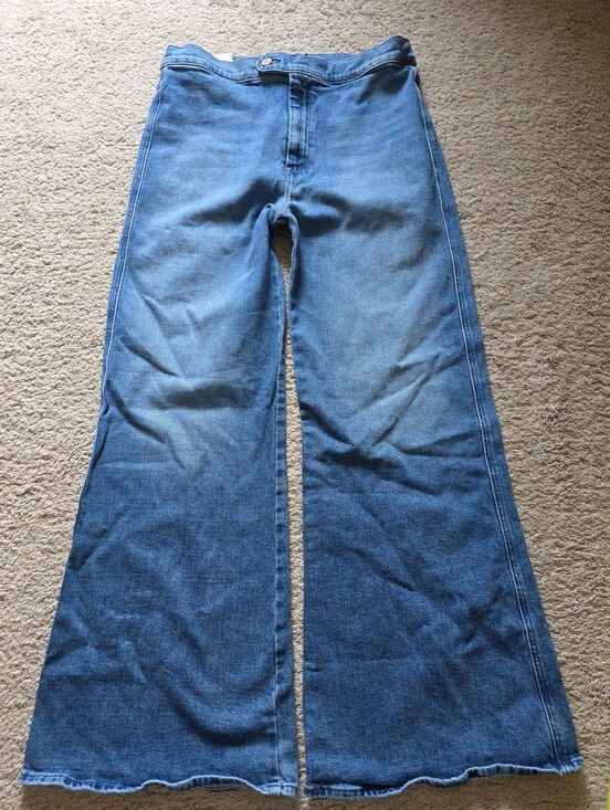 MOTHER Denim - MOTHER Jeans Tab Roller Skim Wide Leg - Out Of Town 33